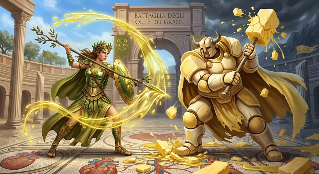 Immagine dell’articolo Burro o olio d’oliva?