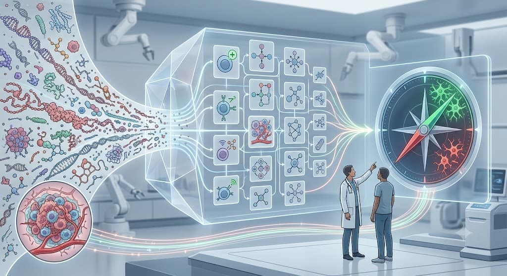 Immagine dell’articolo COMPASS, la “bussola” con l’intelligenza artificiale che predice chi risponderà all’immunoterapia